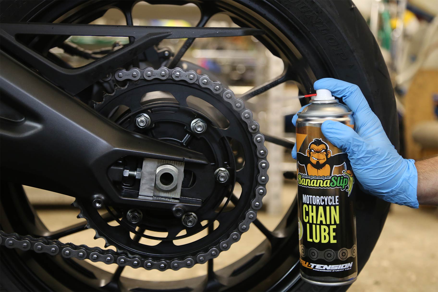 Motorcycle Chain Lube Spray